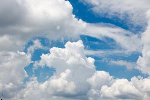 bluesky and clouds